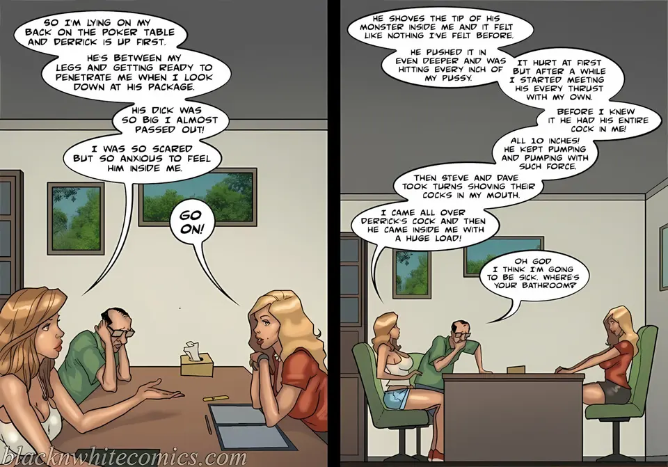 The Poker Game porn comic — Season 1, Chapter 2, page 19
