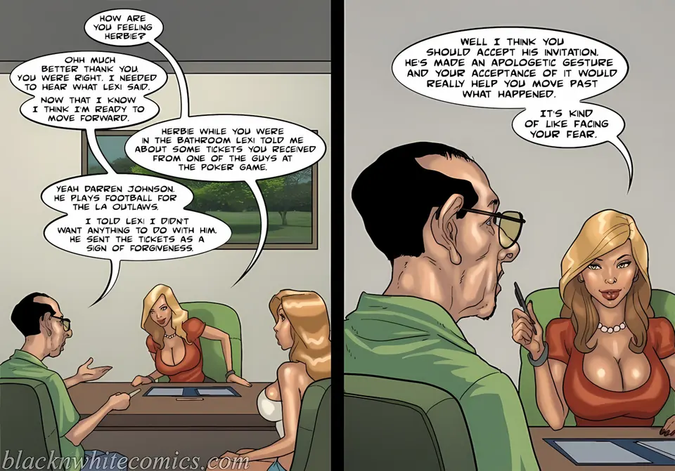 The Poker Game porn comic — Season 1, Chapter 2, page 23