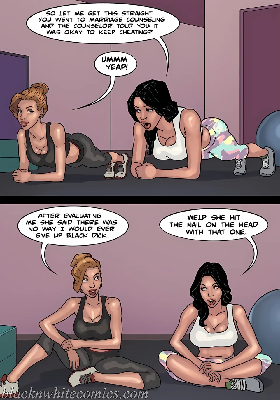 The Poker Game porn comic — Season 1, Chapter 2, page 52