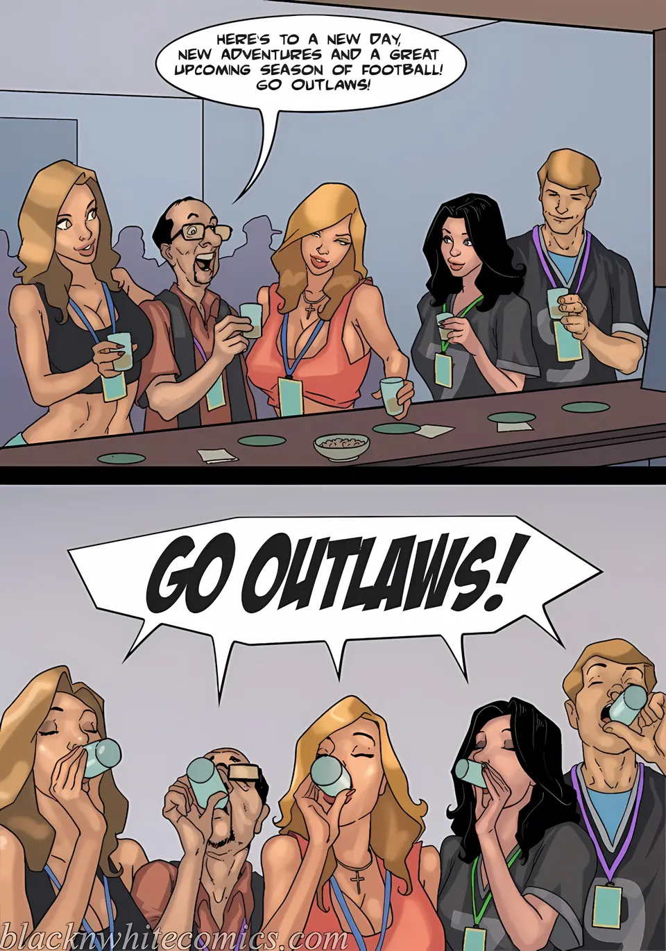 The Poker Game porn comic — Season 1, Chapter 2, page 149