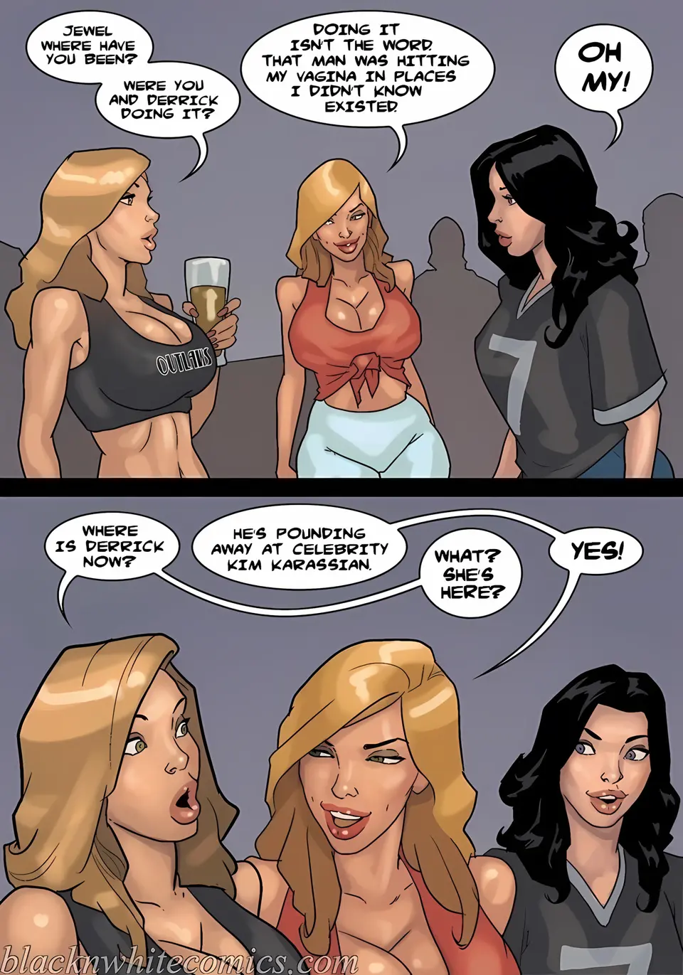 The Poker Game porn comic — Season 1, Chapter 2, page 203