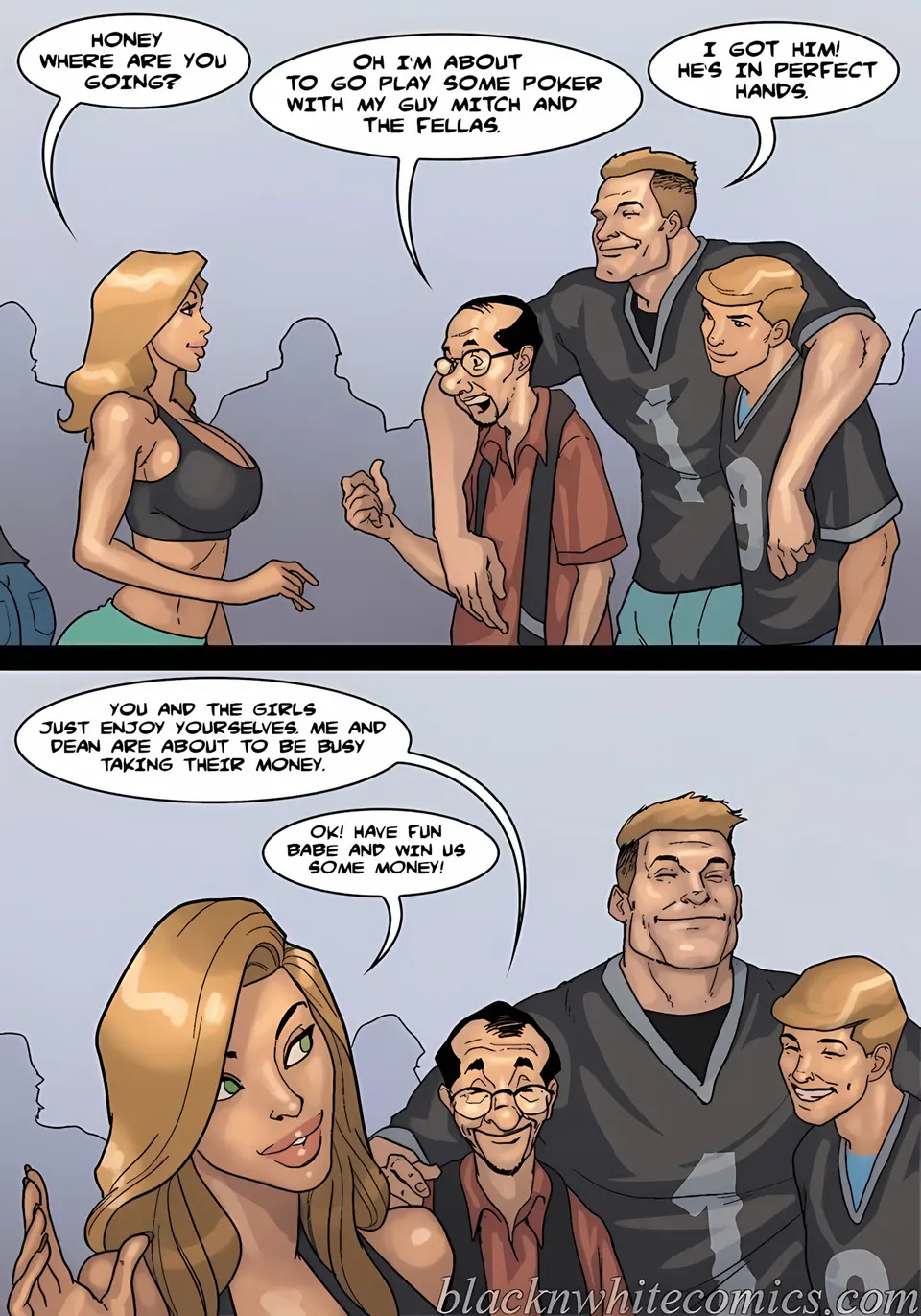 The Poker Game porn comic — Season 1, Chapter 2, page 319