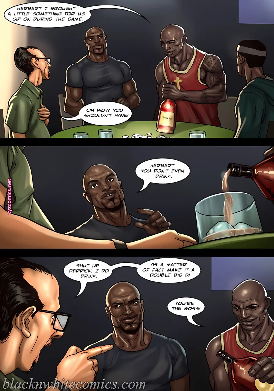 The Poker Game porn comic — Season 1, Chapter 3, page 6