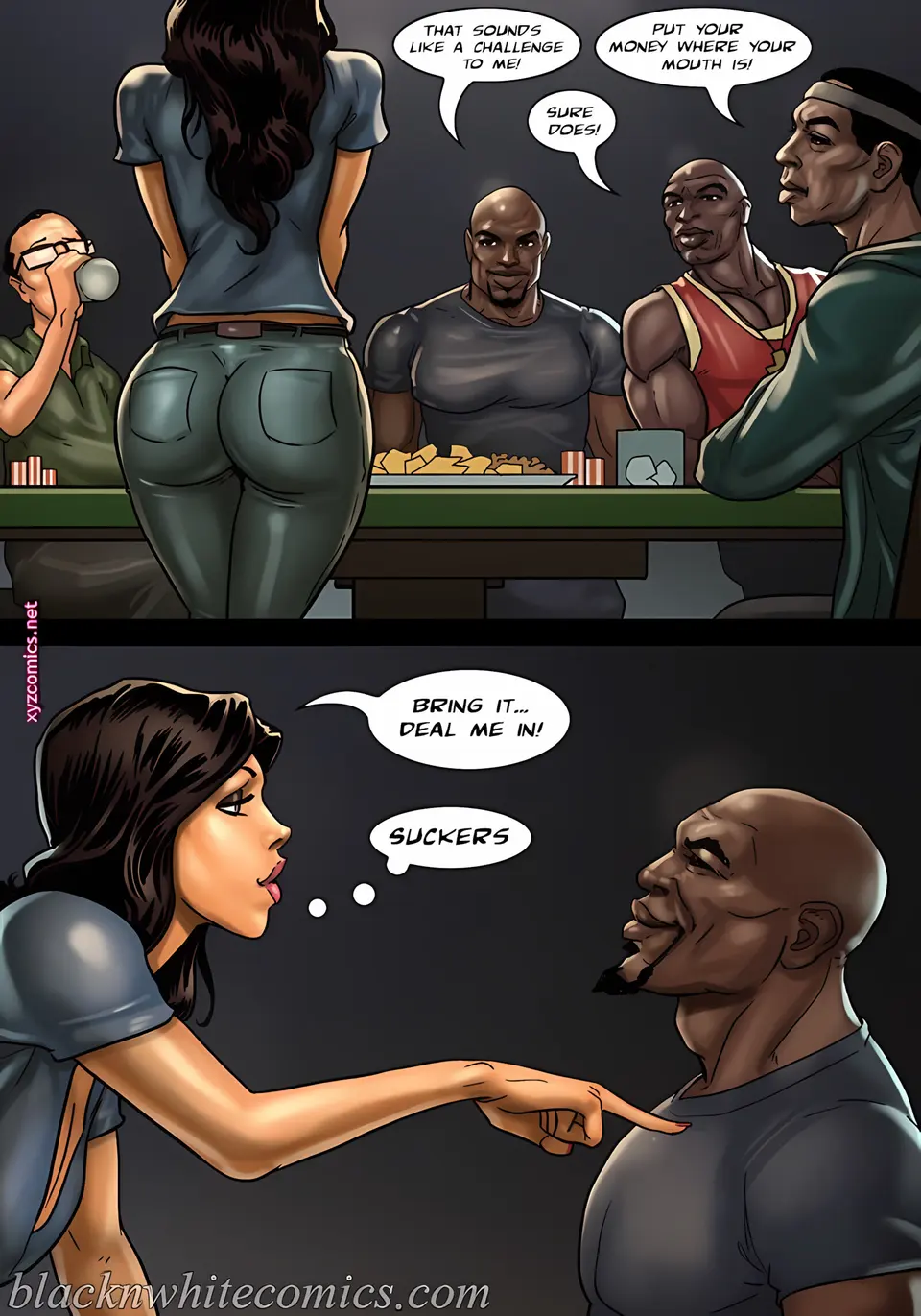 The Poker Game porn comic — Season 1, Chapter 3, page 8