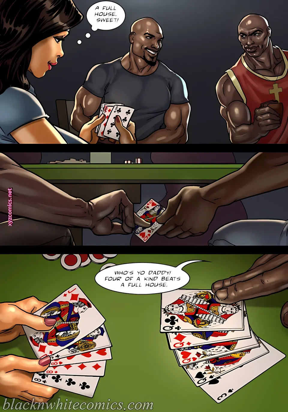 The Poker Game porn comic — Season 1, Chapter 3, page 13