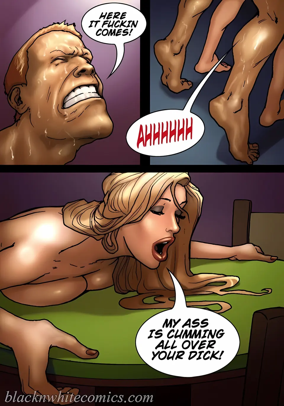 The Poker Game porn comic — Season 1, Chapter 4, page 35