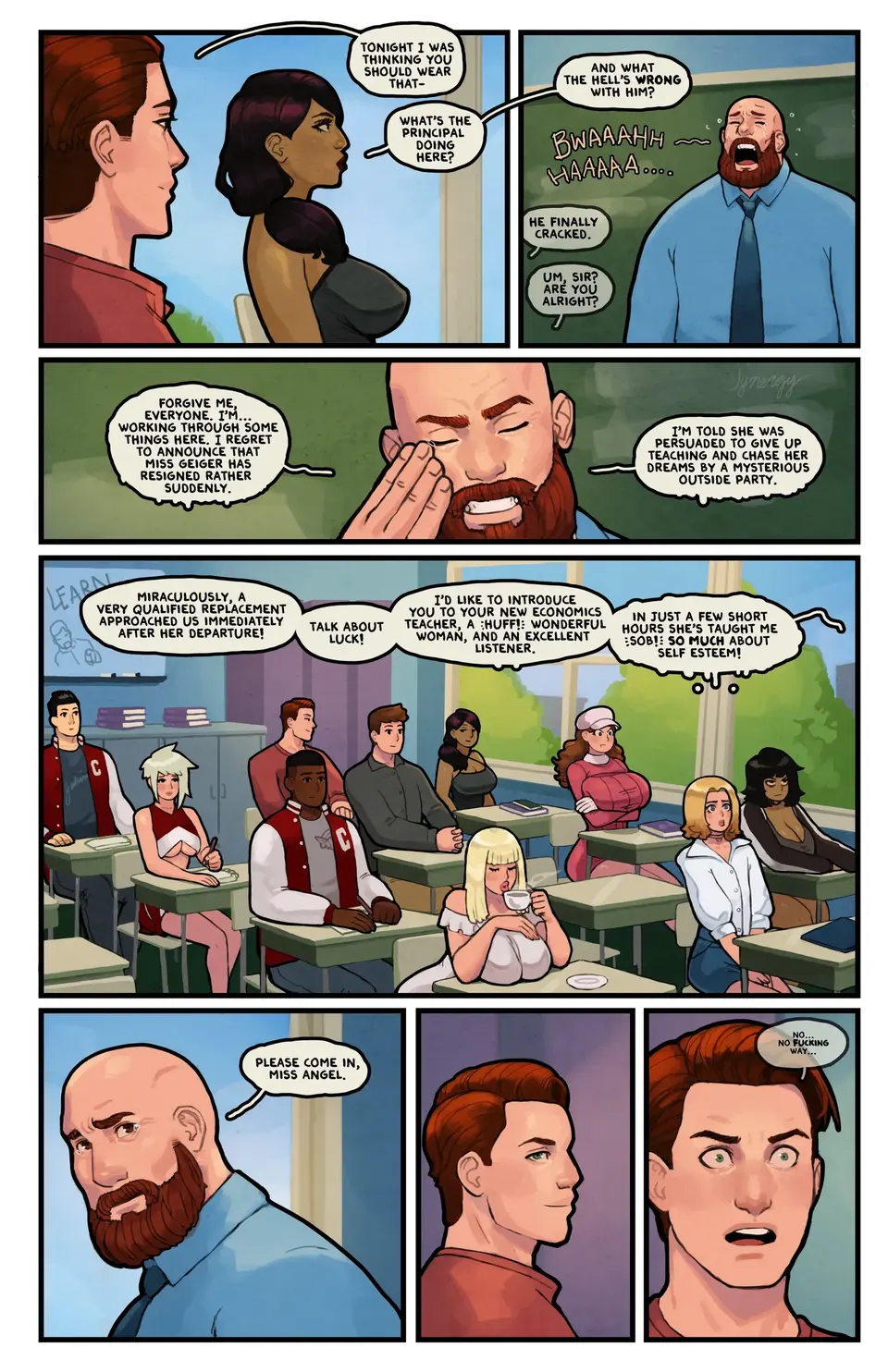 This Romantic World [Reinbach] porn comic — Season 1, Chapter 12, page 9