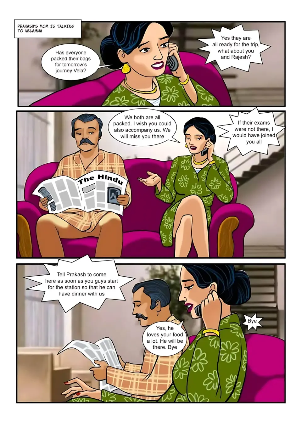 Velamma All Episodes Comics porn comic — Season 1, Chapter 1, page 2