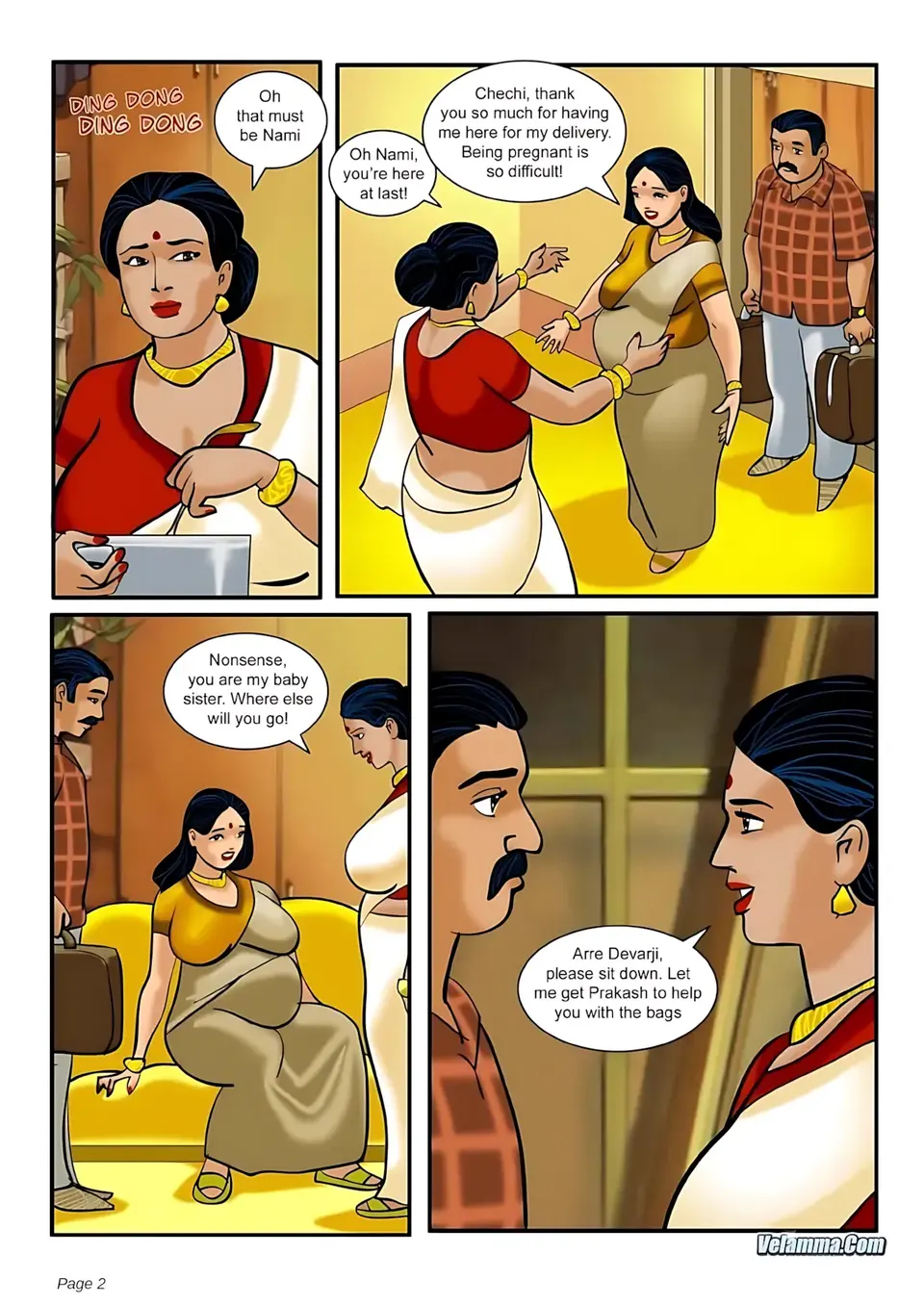 Velamma All Episodes Comics porn comic — Season 1, Chapter 3, page 2