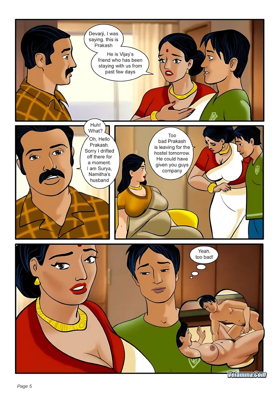 Velamma All Episodes Comics porn comic — Season 1, Chapter 3, page 5