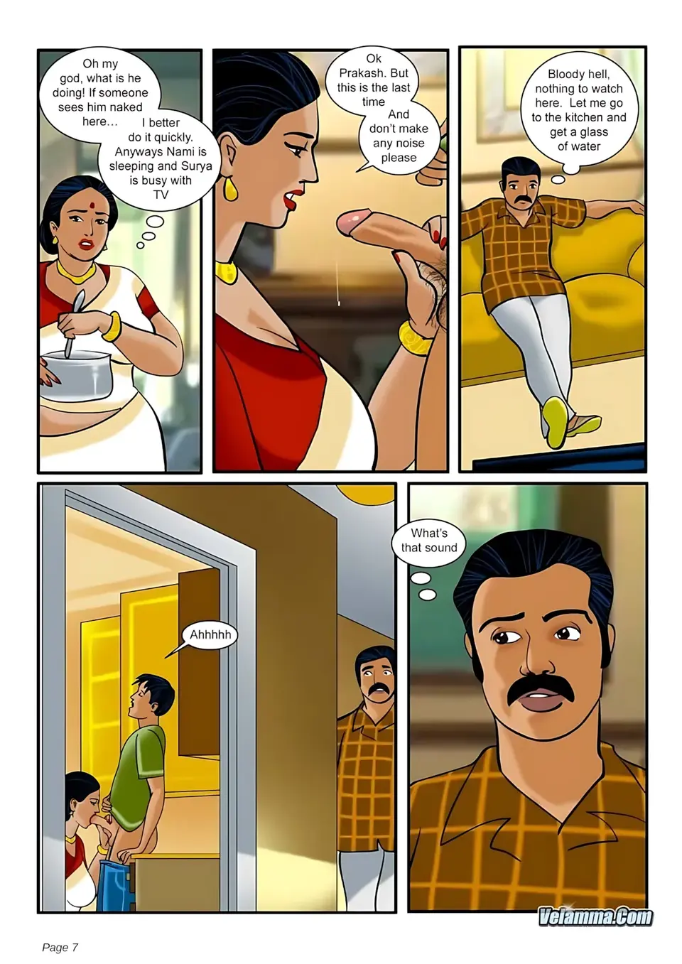 Velamma All Episodes Comics porn comic — Season 1, Chapter 3, page 7