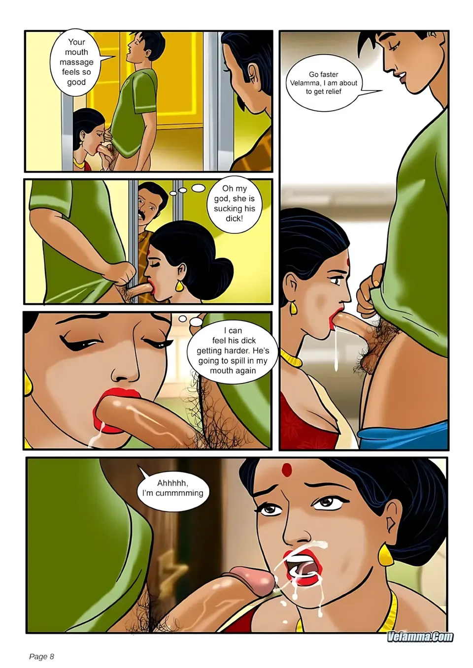 Velamma All Episodes Comics porn comic — Season 1, Chapter 3, page 8