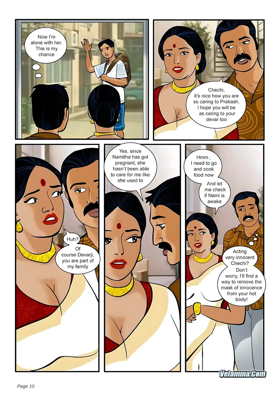 Velamma All Episodes Comics porn comic — Season 1, Chapter 3, page 10