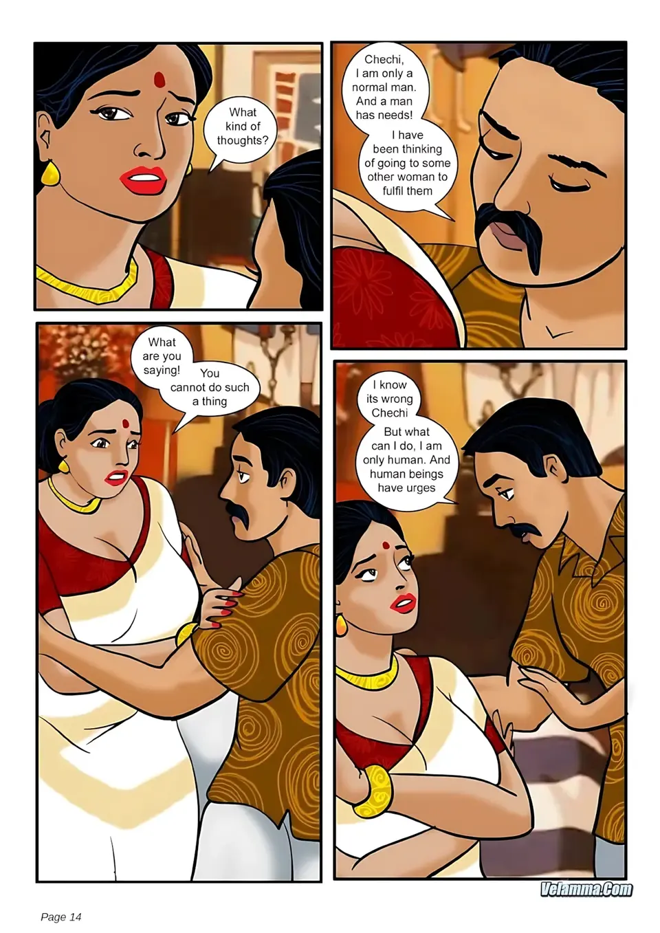 Velamma All Episodes Comics porn comic — Season 1, Chapter 3, page 14