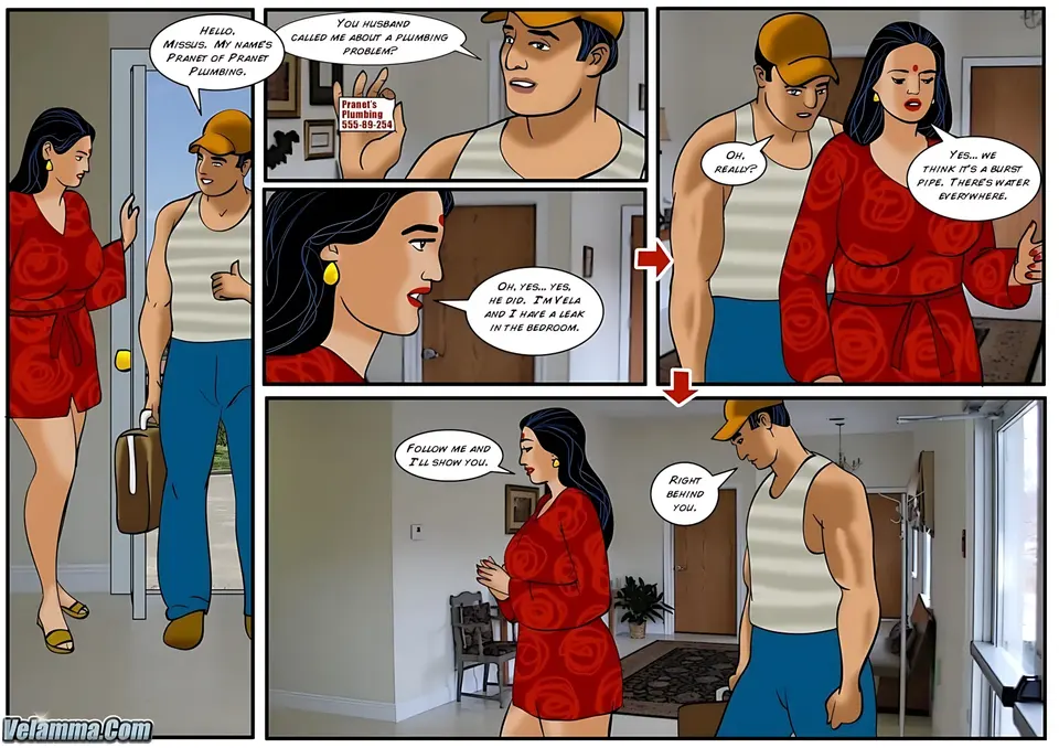 Velamma All Episodes Comics porn comic — Season 1, Chapter 31, page 6
