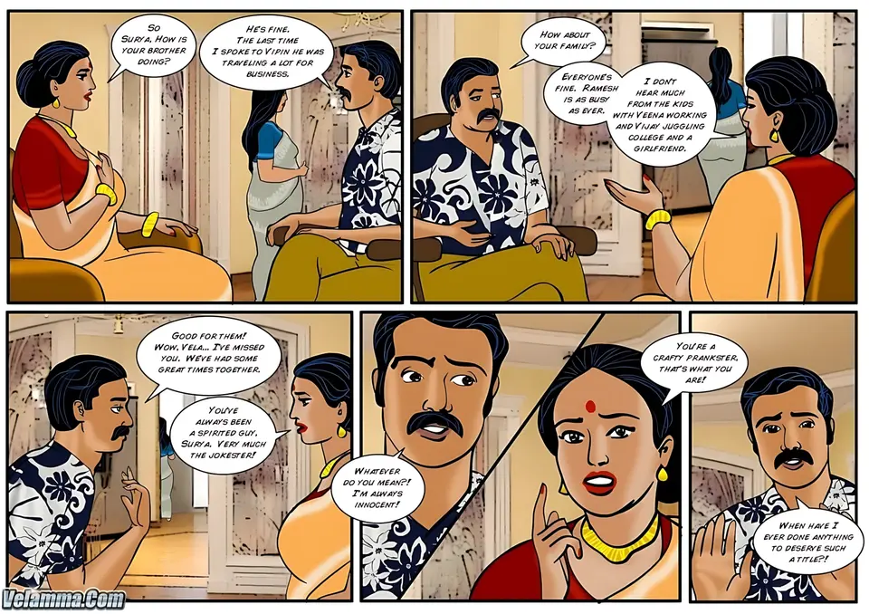 Velamma All Episodes Comics porn comic — Season 1, Chapter 34, page 8
