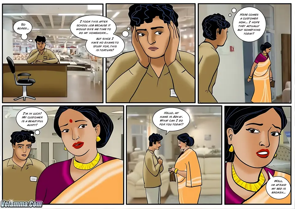 Velamma All Episodes Comics porn comic — Season 1, Chapter 38, page 2