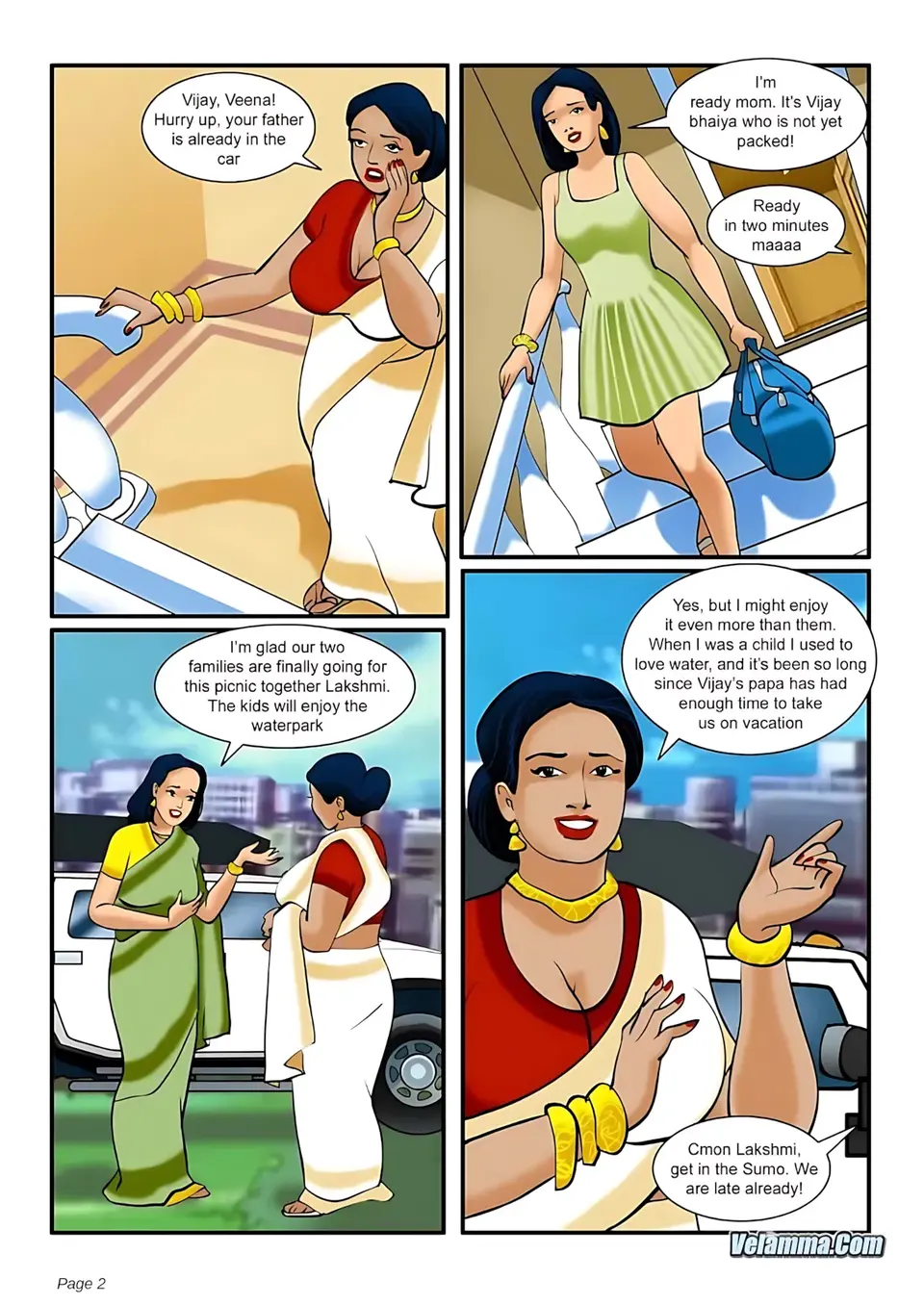 Velamma All Episodes Comics porn comic — Season 1, Chapter 4, page 2
