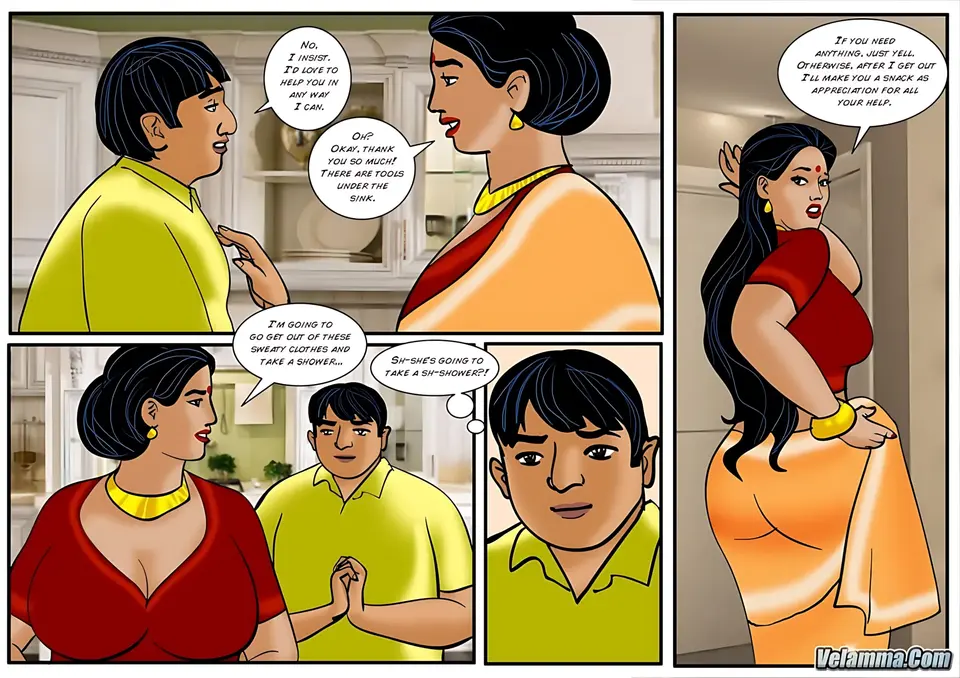 Velamma All Episodes Comics porn comic — Season 1, Chapter 40, page 9