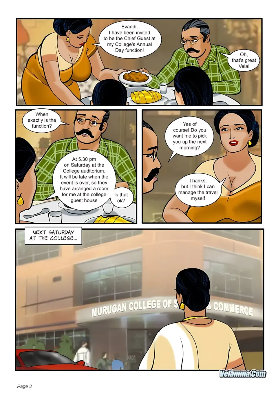 Velamma All Episodes Comics porn comic — Season 1, Chapter 5, page 3