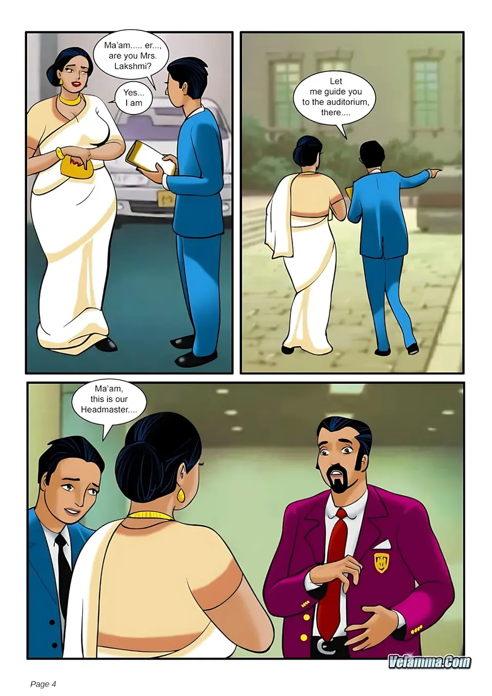 Velamma All Episodes Comics porn comic — Season 1, Chapter 5, page 4