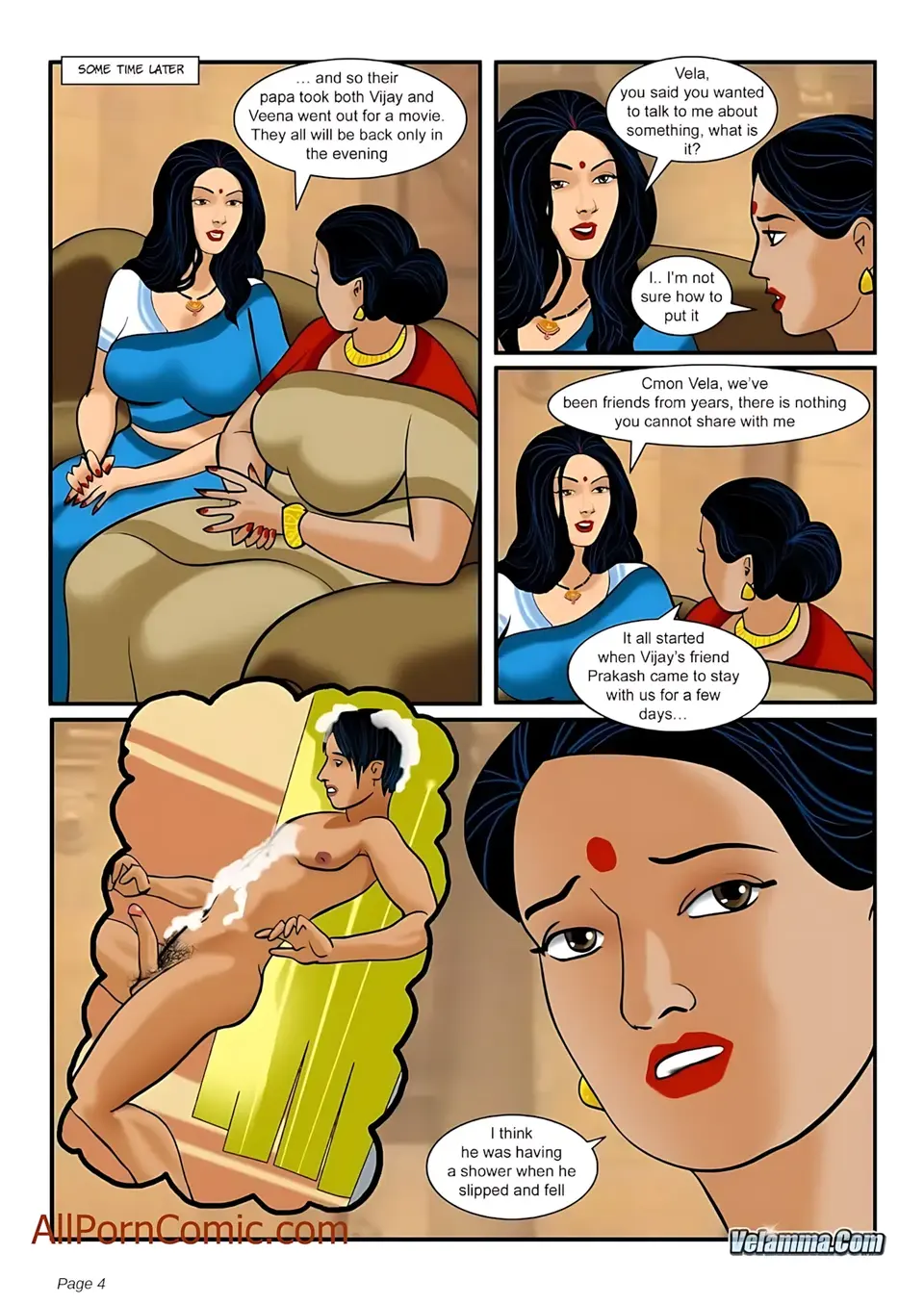 Velamma All Episodes Comics porn comic — Season 1, Chapter 6, page 4