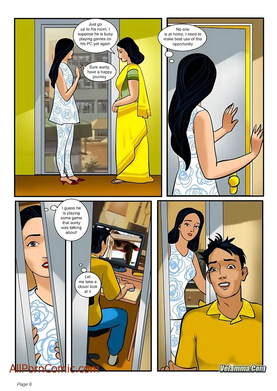 Velamma All Episodes Comics porn comic — Season 1, Chapter 7, page 8