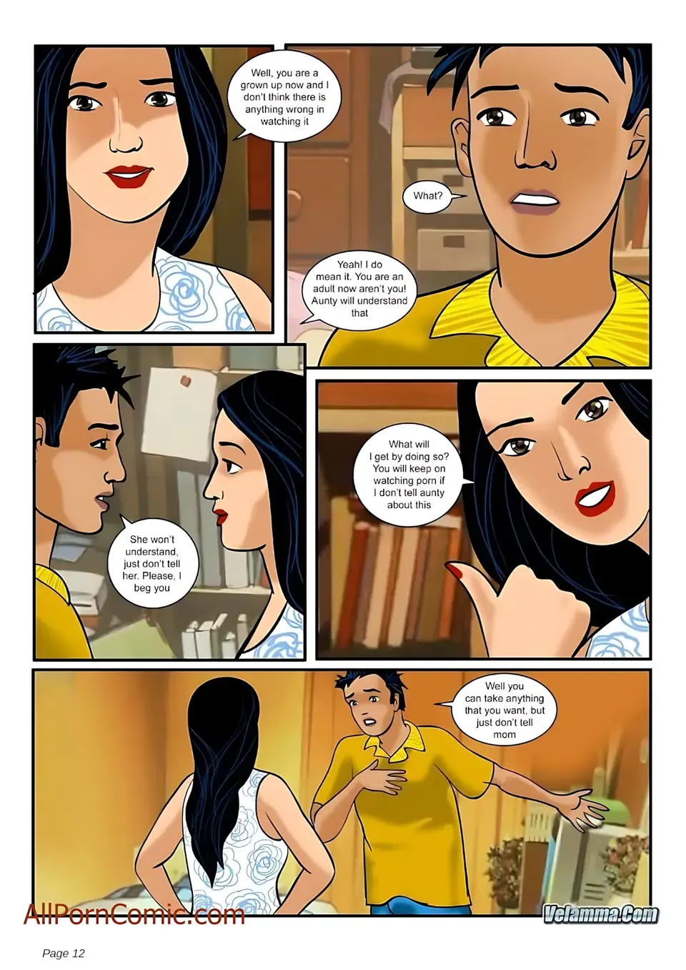 Velamma All Episodes Comics porn comic — Season 1, Chapter 7, page 12