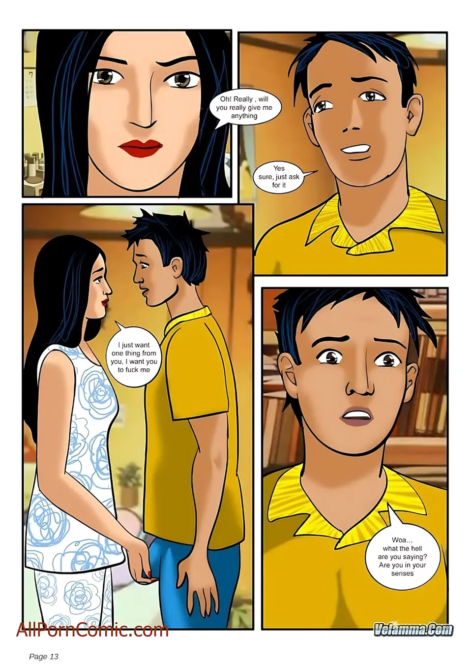 Velamma All Episodes Comics porn comic — Season 1, Chapter 7, page 13