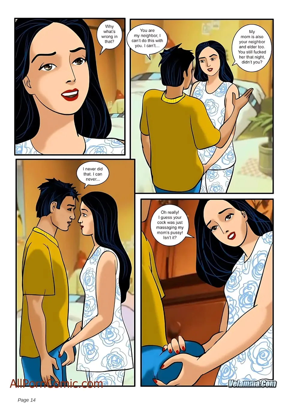 Velamma All Episodes Comics porn comic — Season 1, Chapter 7, page 14