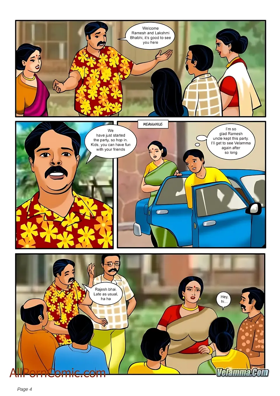 Velamma All Episodes Comics porn comic — Season 1, Chapter 8, page 4