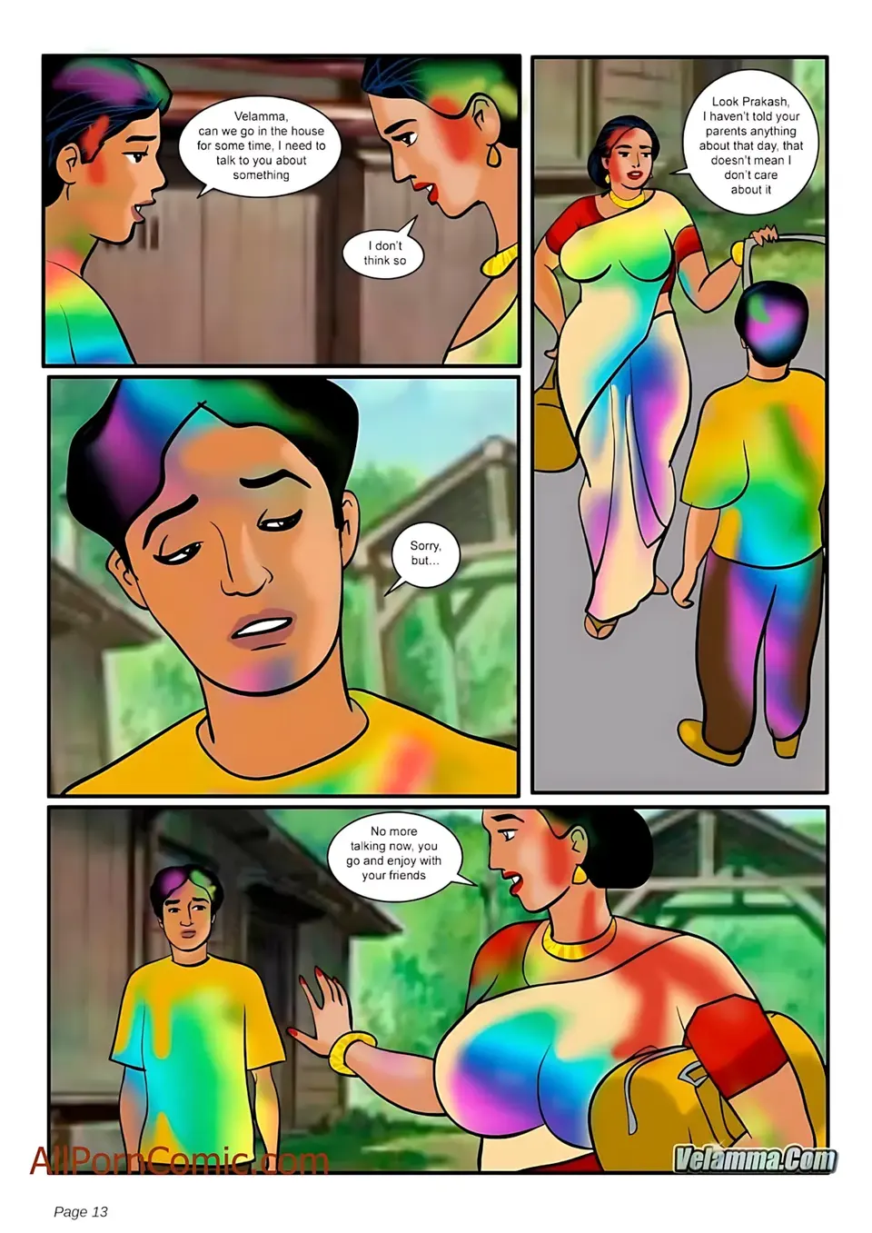Velamma All Episodes Comics porn comic — Season 1, Chapter 8, page 13