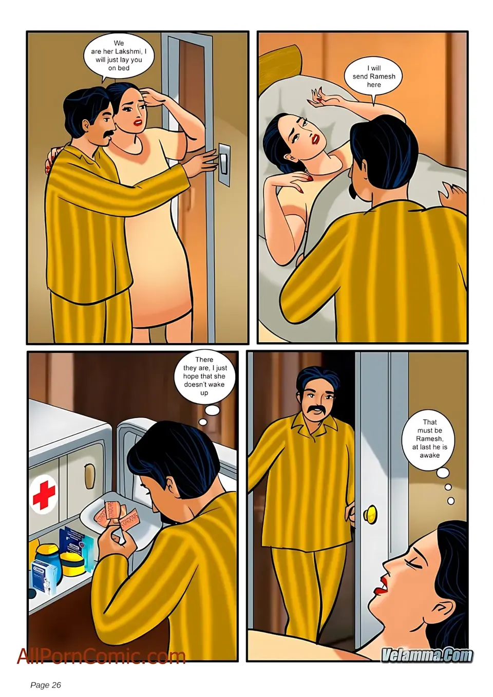 Velamma All Episodes Comics porn comic — Season 1, Chapter 8, page 26