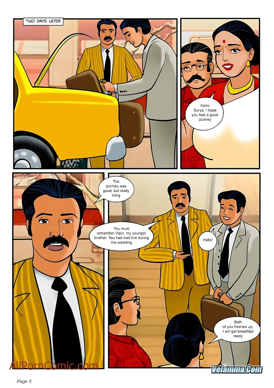 Velamma All Episodes Comics porn comic — Season 1, Chapter 9, page 3