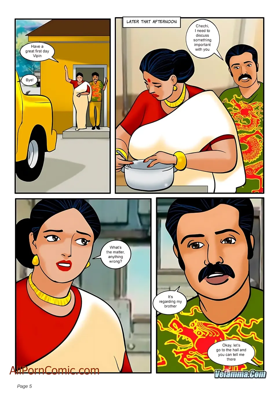 Velamma All Episodes Comics porn comic — Season 1, Chapter 9, page 5