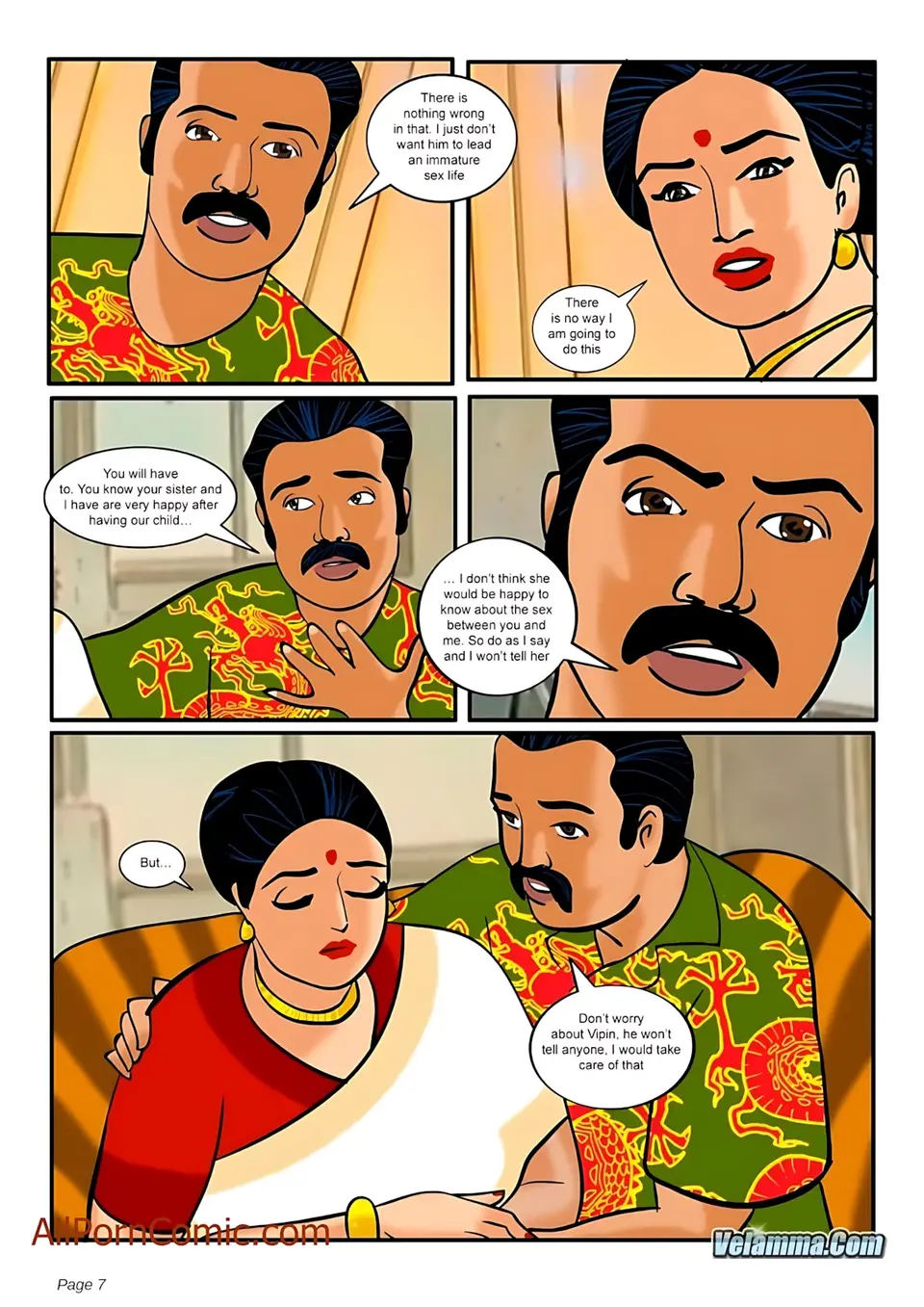 Velamma All Episodes Comics porn comic — Season 1, Chapter 9, page 7