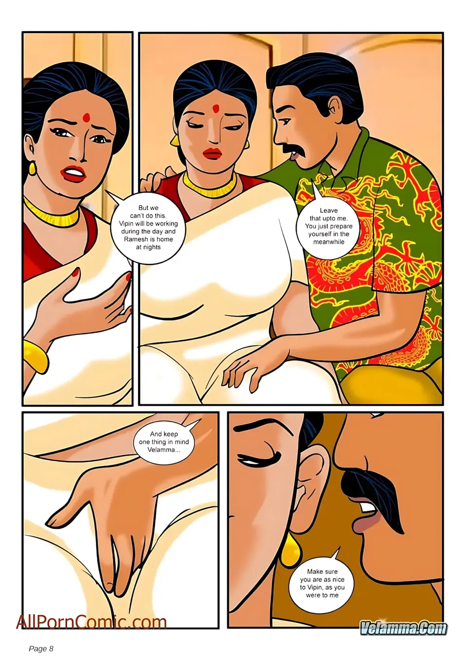 Velamma All Episodes Comics porn comic — Season 1, Chapter 9, page 8