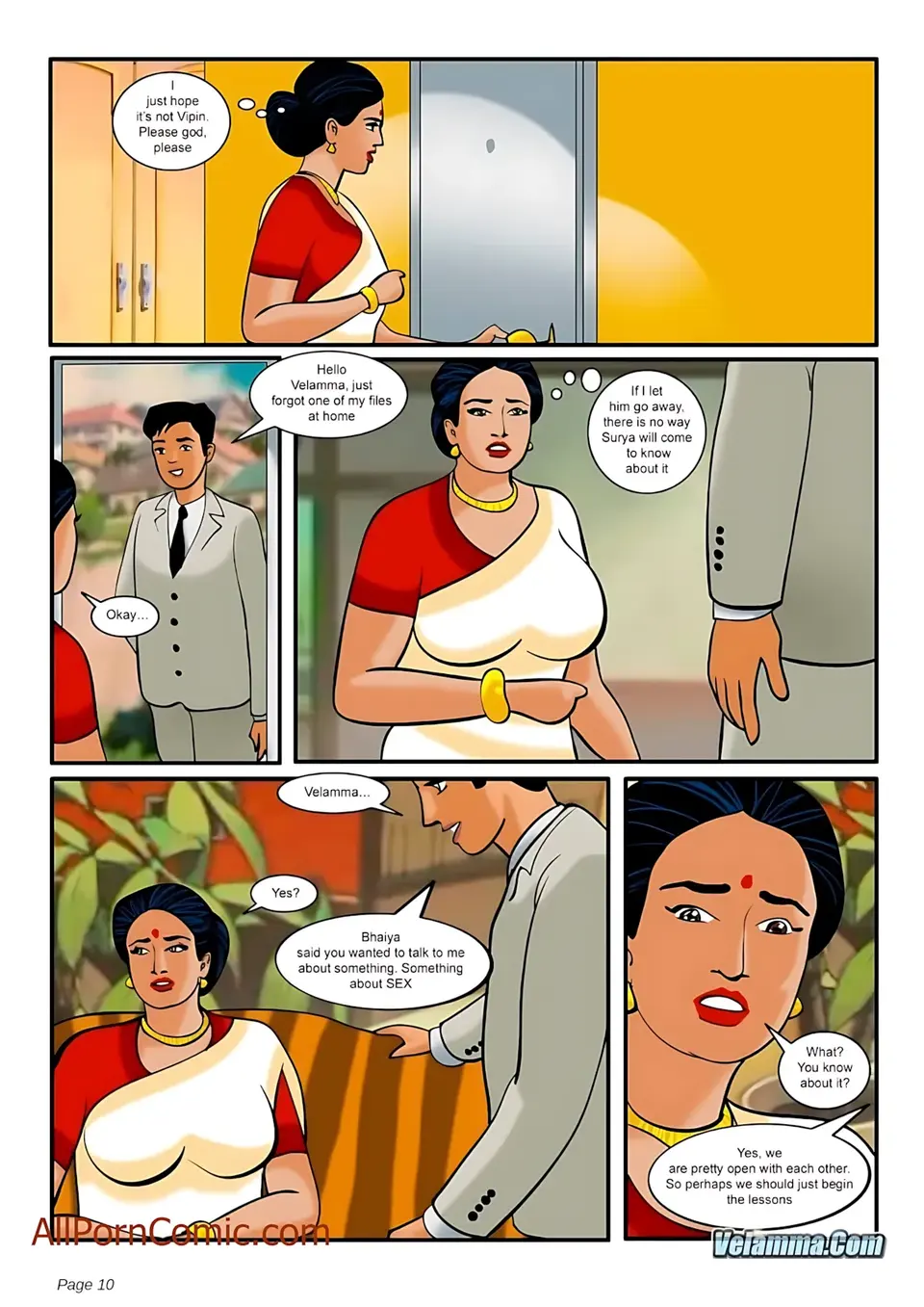 Velamma All Episodes Comics porn comic — Season 1, Chapter 9, page 10