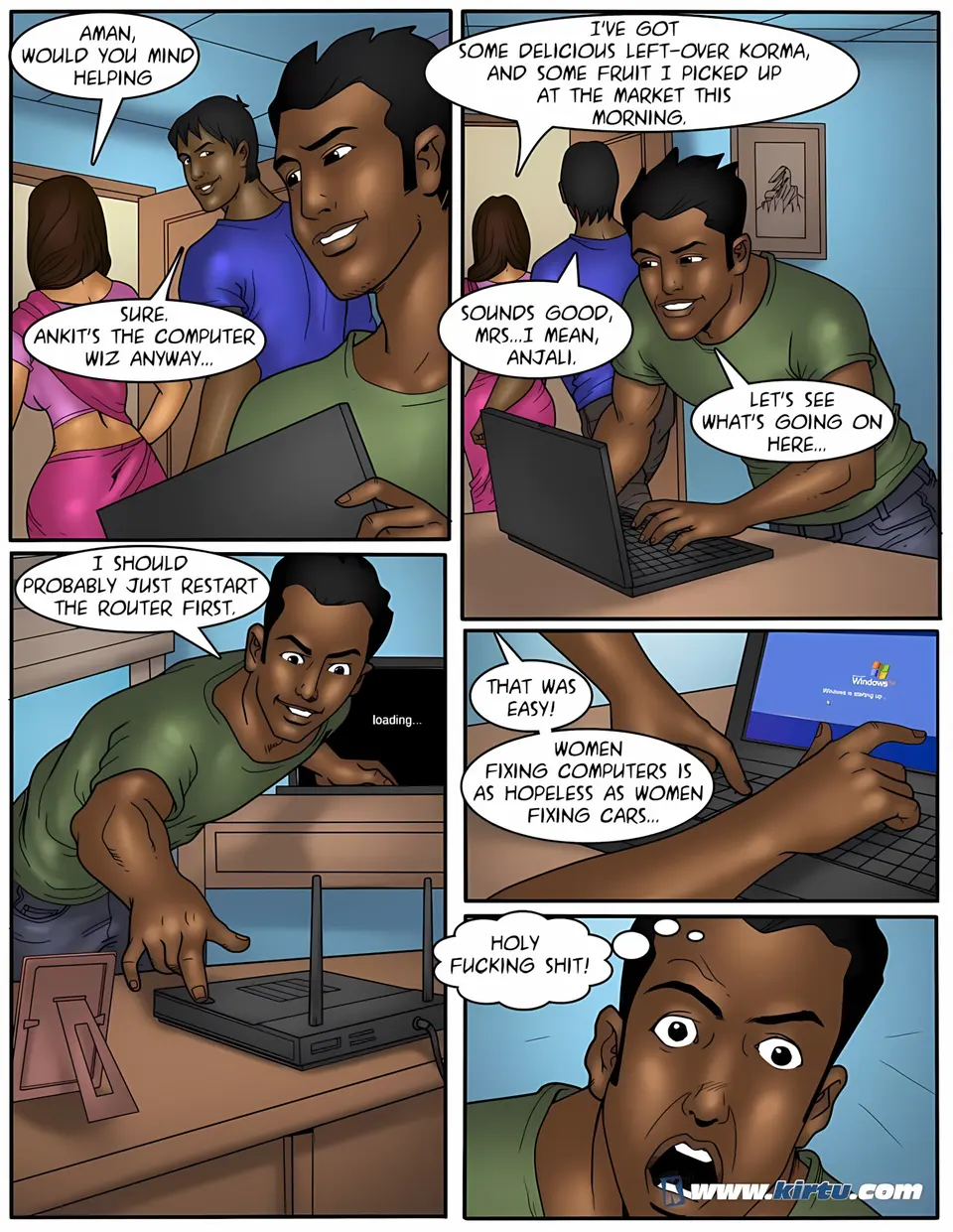 XXX Apartments 11-20 [Kirtu] porn comic — Season 1, Chapter 12, page 15