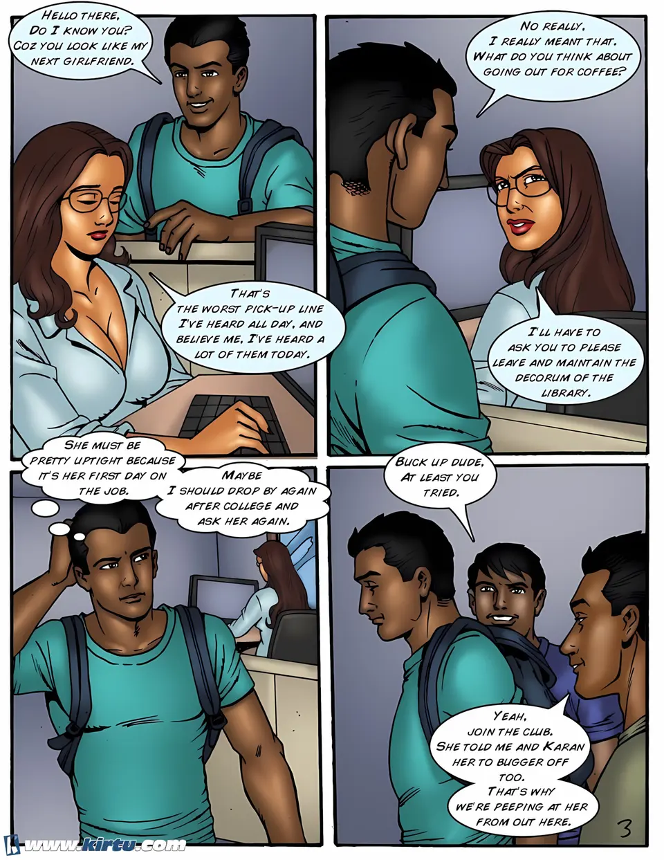 XXX Apartments 11-20 [Kirtu] porn comic — Season 1, Chapter 4, page 4