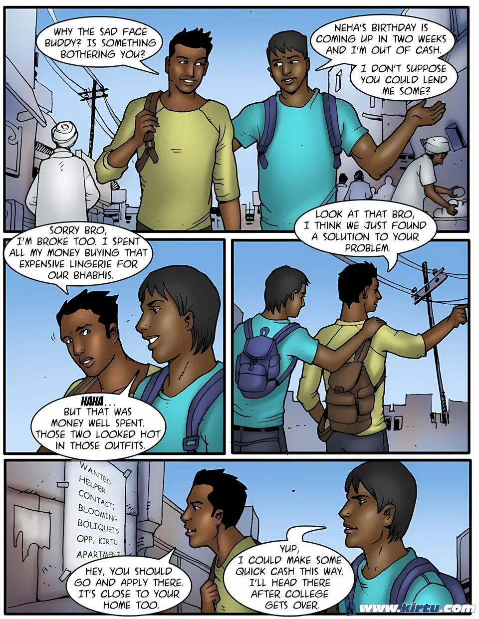 XXX Apartments 11-20 [Kirtu] porn comic — Season 1, Chapter 6, page 2