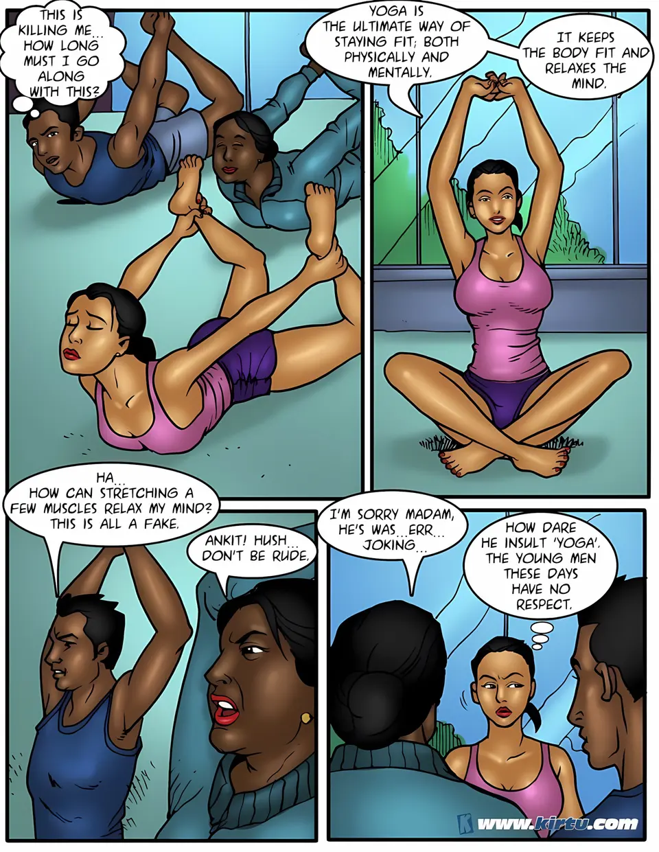 XXX Apartments 11-20 [Kirtu] porn comic — Season 1, Chapter 8, page 4