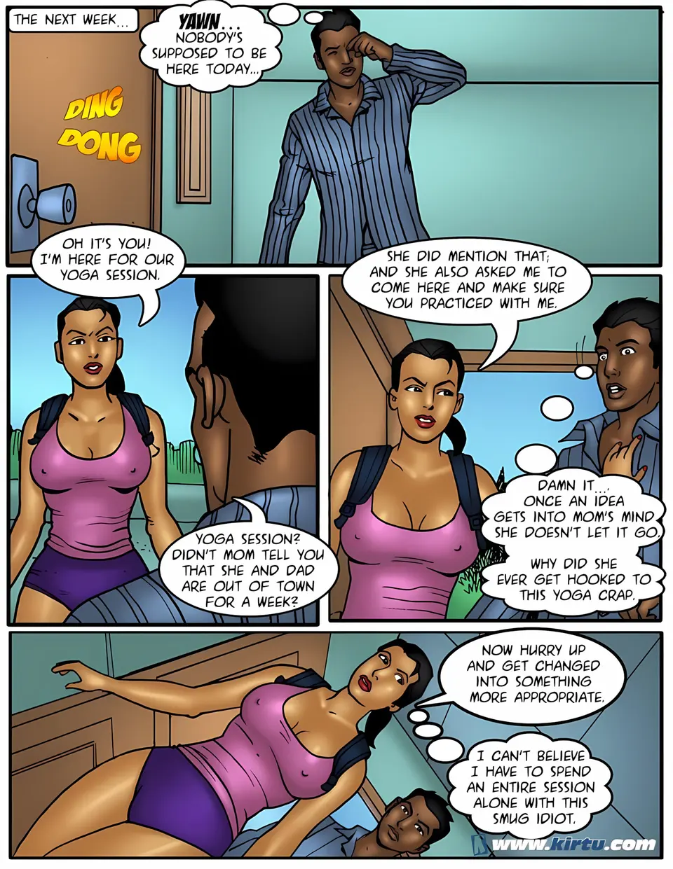 XXX Apartments 11-20 [Kirtu] porn comic — Season 1, Chapter 8, page 6