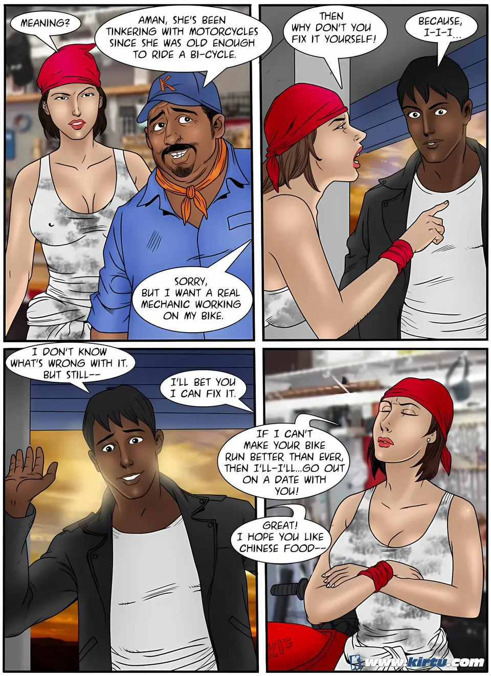 XXX Apartments 21-24 [Kirtu] porn comic — Season 1, Chapter 3, page 19