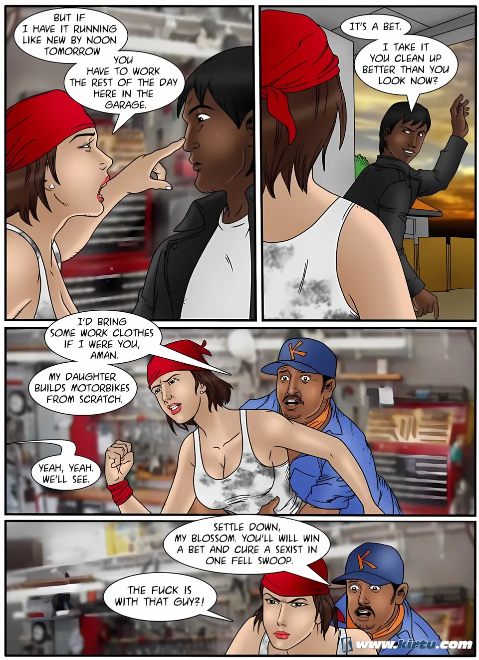 XXX Apartments 21-24 [Kirtu] porn comic — Season 1, Chapter 3, page 20