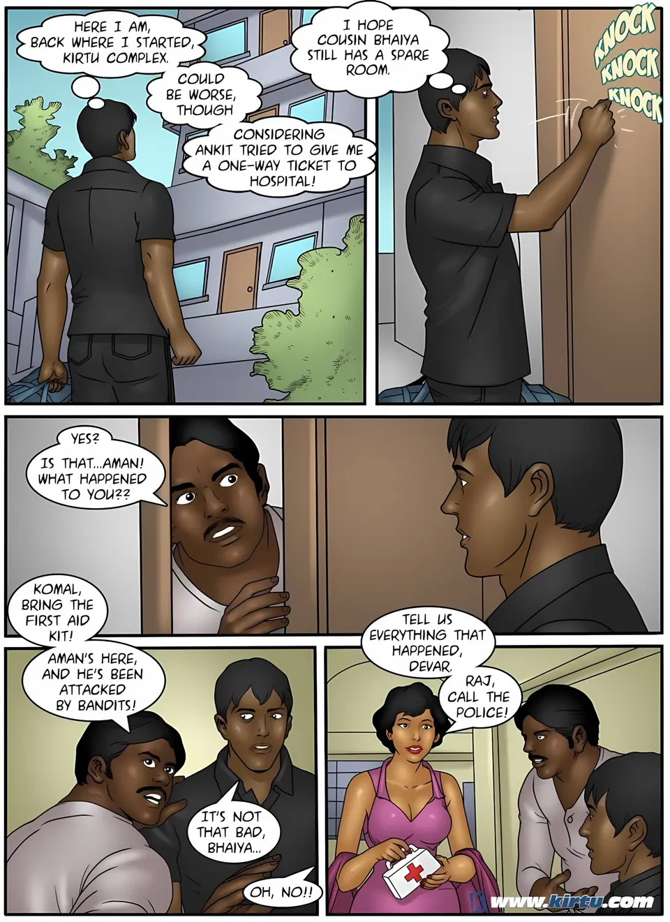 XXX Apartments 21-24 [Kirtu] porn comic — Season 1, Chapter 6, page 2