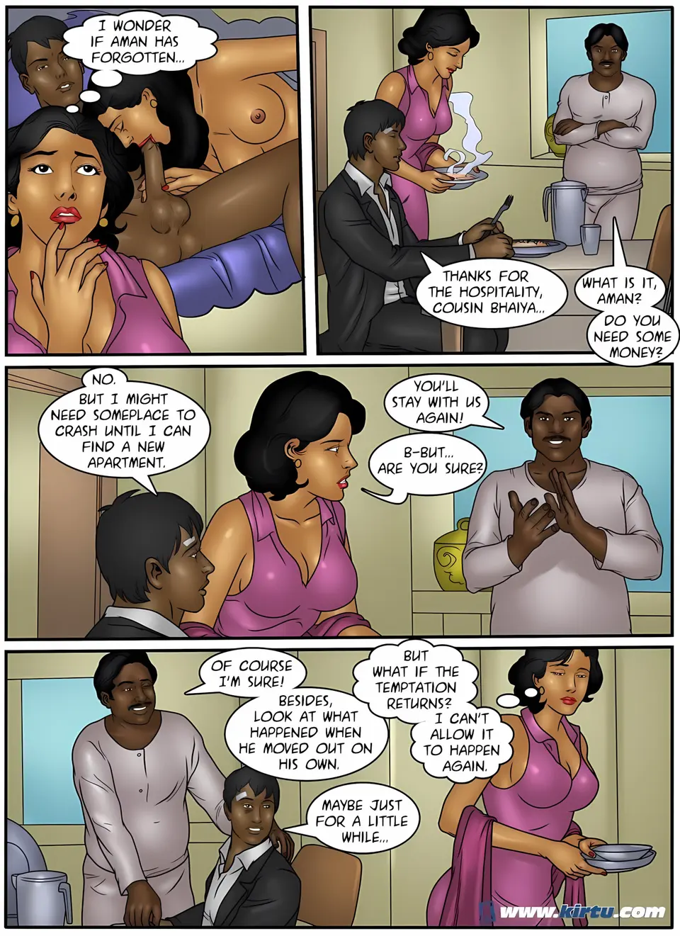 XXX Apartments 21-24 [Kirtu] porn comic — Season 1, Chapter 6, page 5