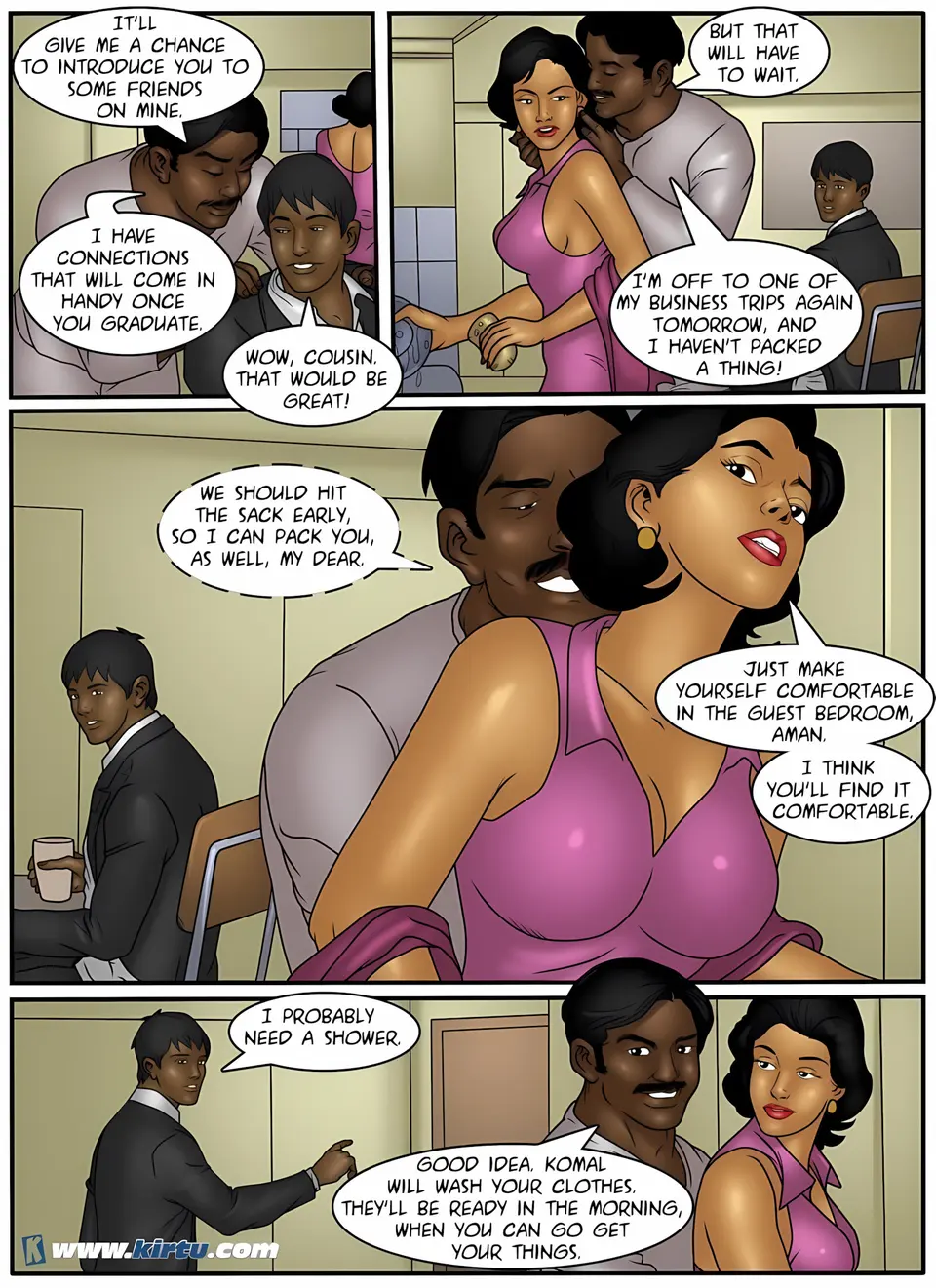 XXX Apartments 21-24 [Kirtu] porn comic — Season 1, Chapter 6, page 6