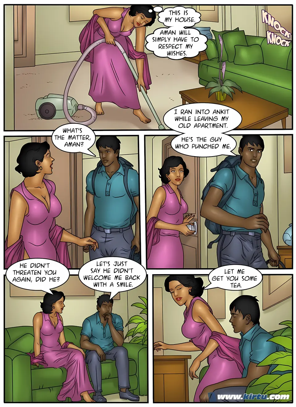 XXX Apartments 21-24 [Kirtu] porn comic — Season 1, Chapter 6, page 23