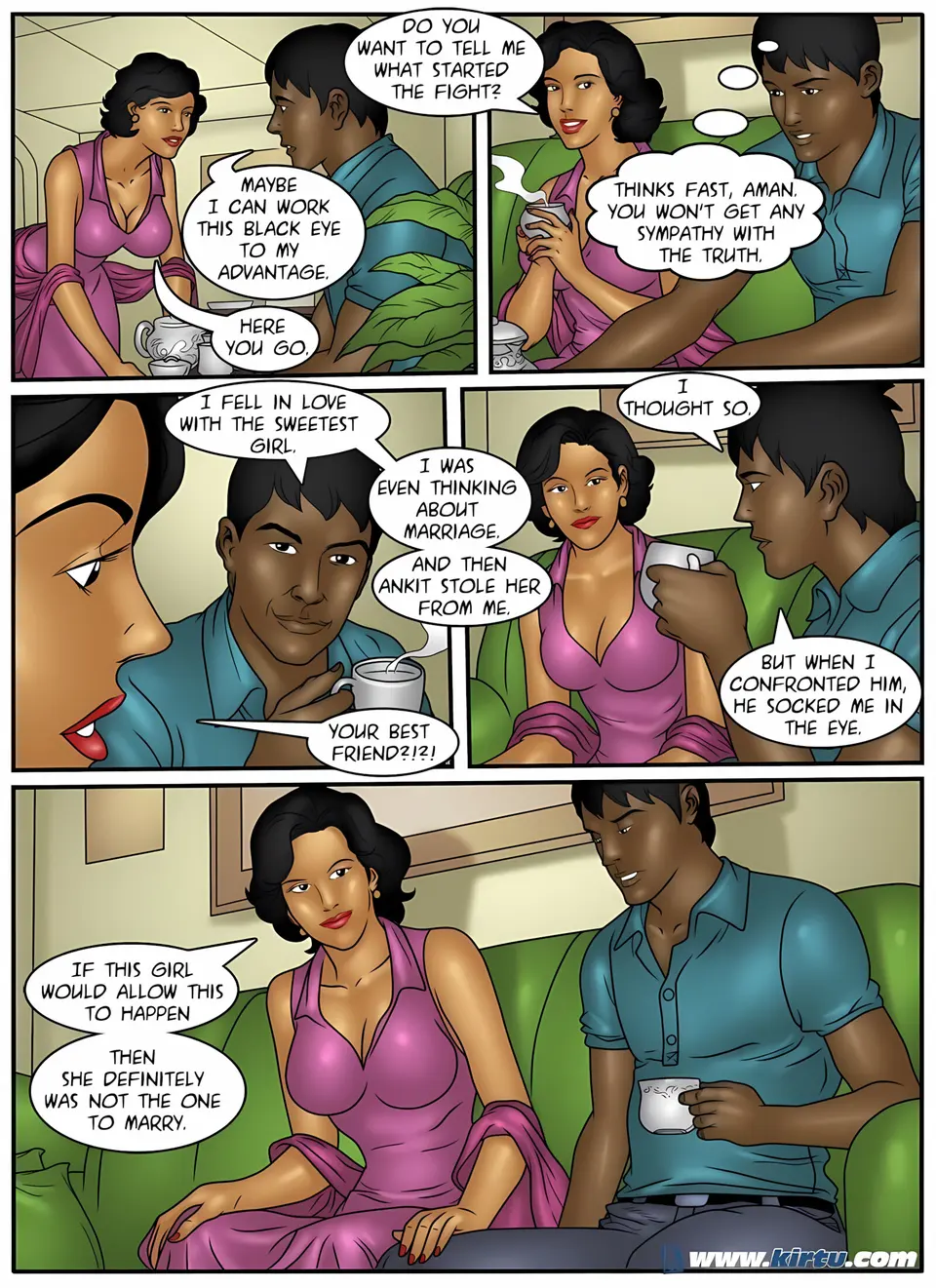 XXX Apartments 21-24 [Kirtu] porn comic — Season 1, Chapter 6, page 24